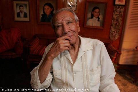 Felipe T. Roybal photographed at his home in El Paso, Texas, May 2008. (Photo By: Valentino Mauricio)