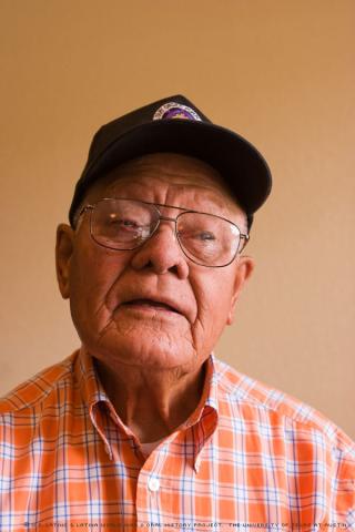 Manuel Vera photographed at his home in El Paso, Texas, May 2008. (Photo By: Valentino Mauricio)