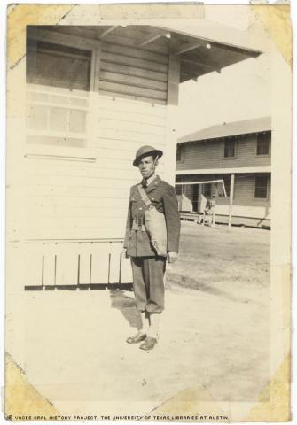 Camp Roberts, California. December 21, 1941.