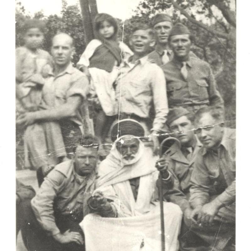 Willie Garcia husband of Elizabeth Garcia was stationed in North Africa before being sent to Italy.May, 1944.