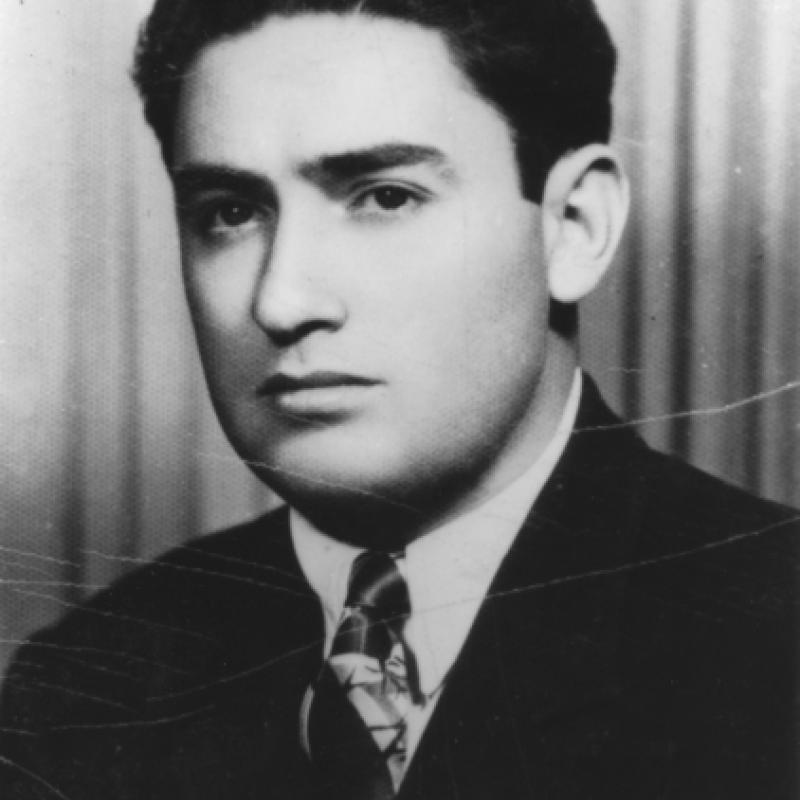 Andres Chavez Rodriguez on his 25th birthday, May 18, 1946.